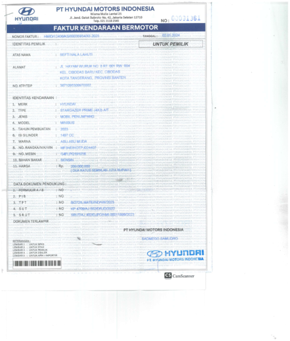 HYUNDAI STARGAZER PRIME 1.5