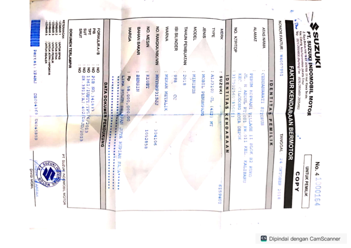 SUZUKI KARIMUN GL MT