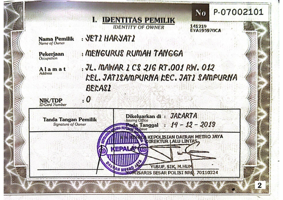 HONDA CR-V RM3 2WD 2.4