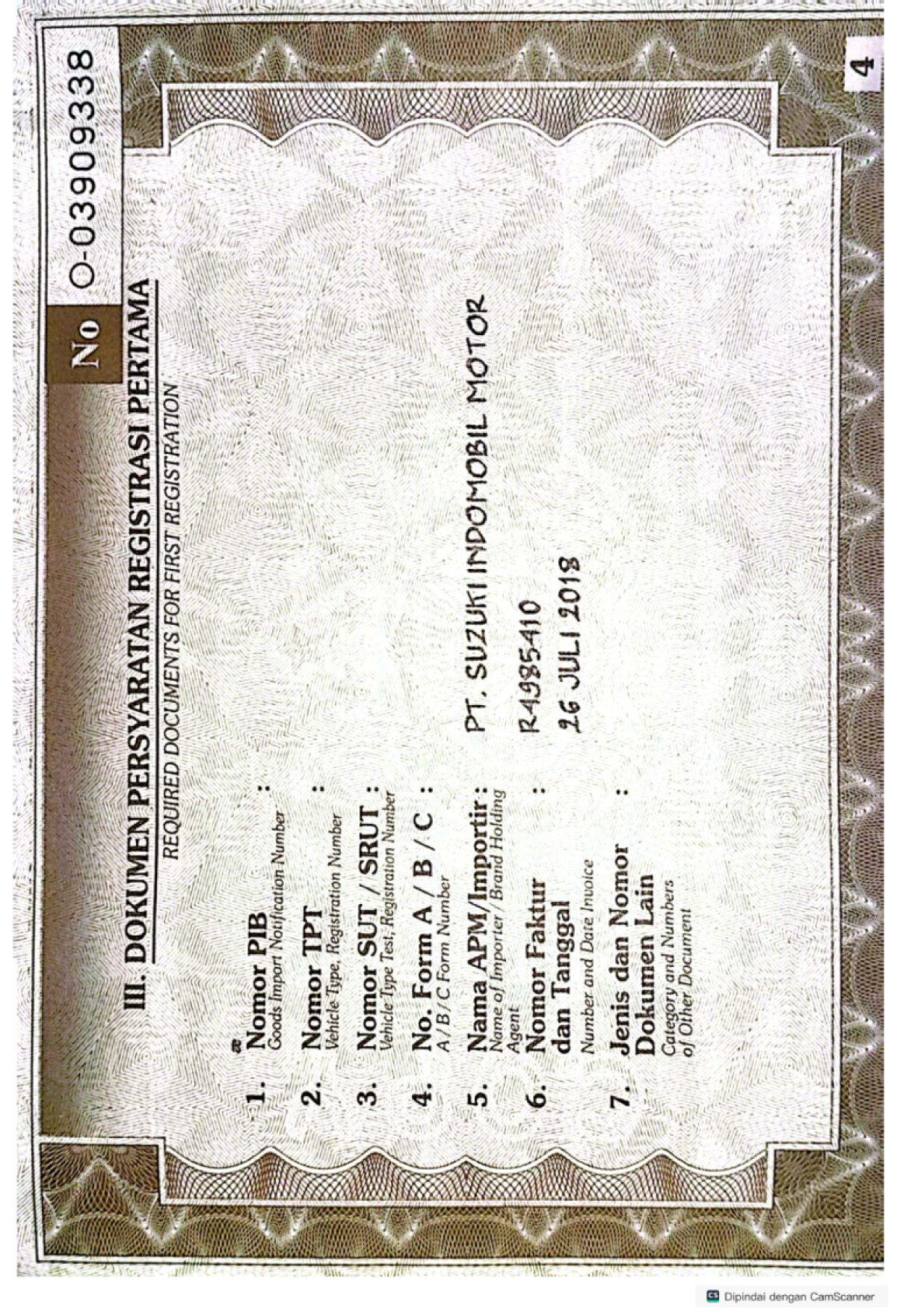 SUZUKI KARIMUN GL MT