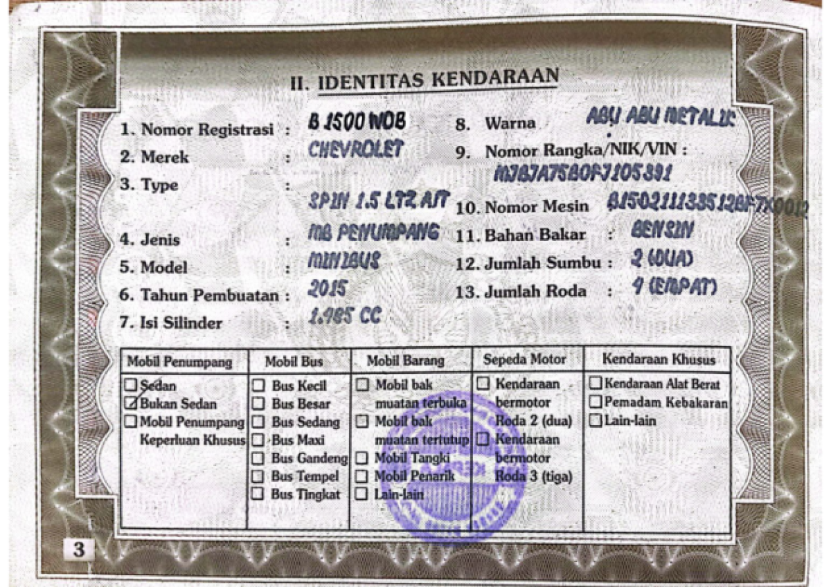 CHEVROLET SPIN 1.5 LTZ