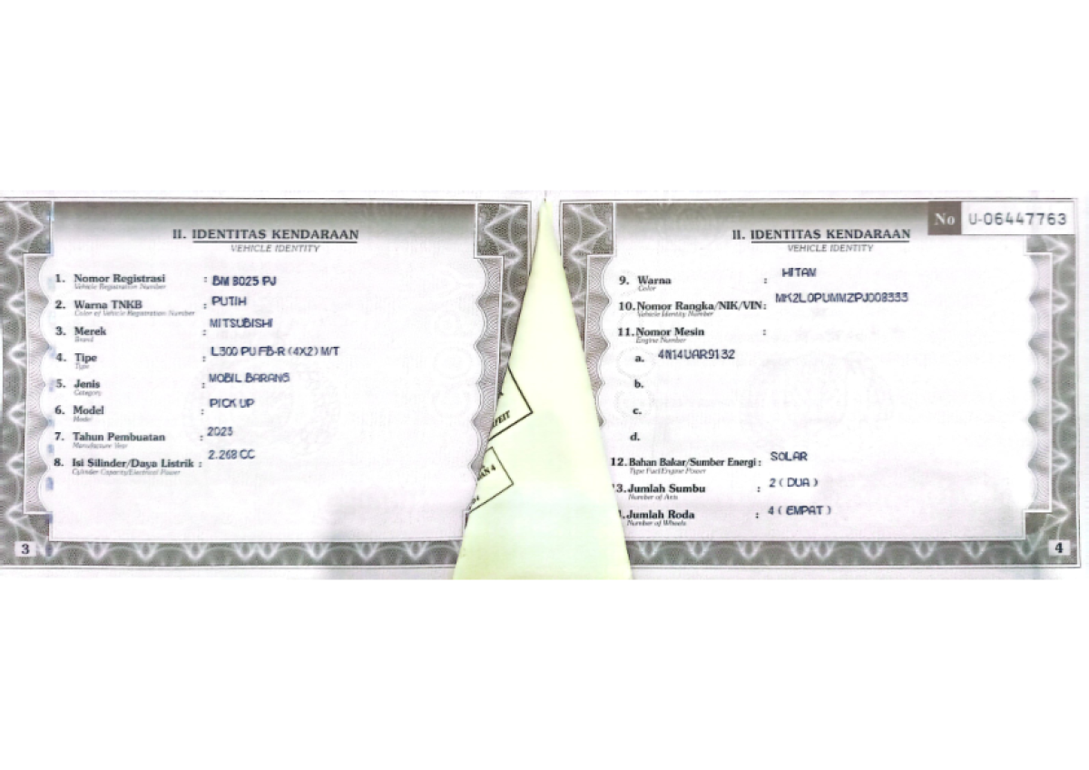 MITSUBISHI L300 PU FB-R (4X2)