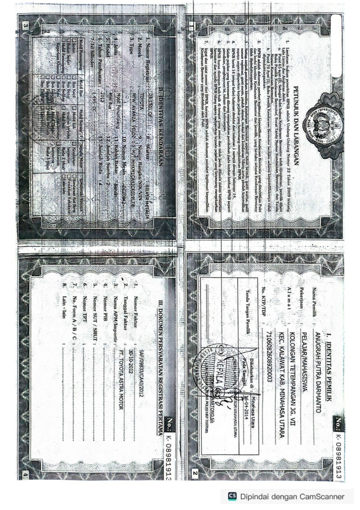 TOYOTA  AVANZA  VELOZ