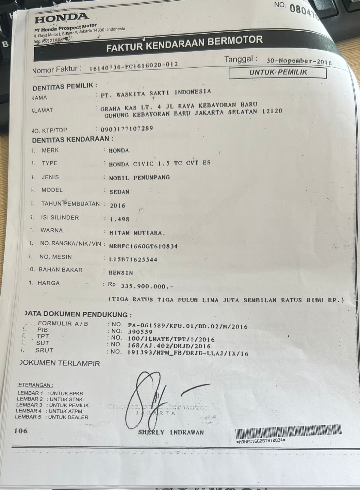 HONDA  CIVIC  1.5 TC