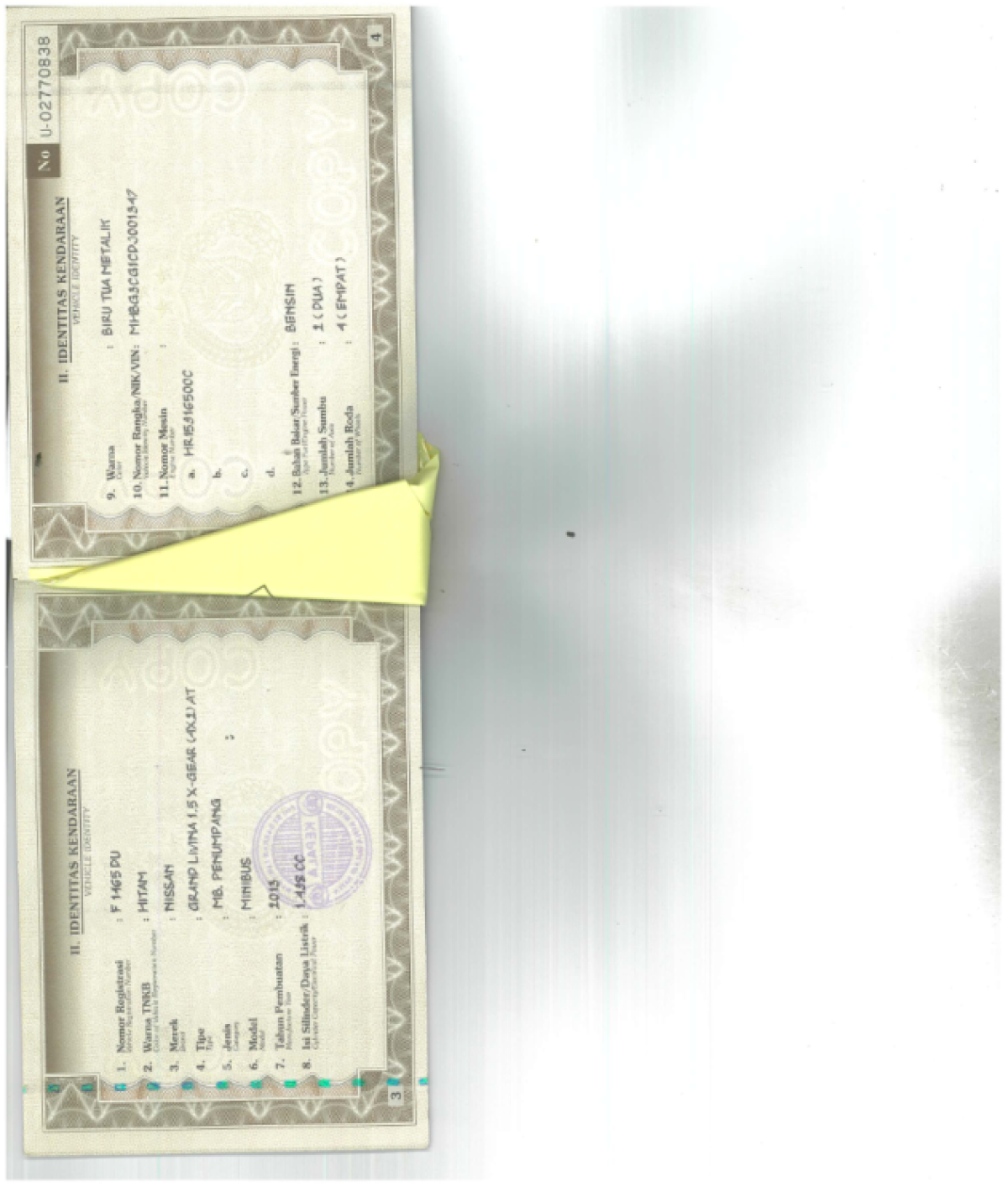 NISSAN GRAND LIVINA XGEAR