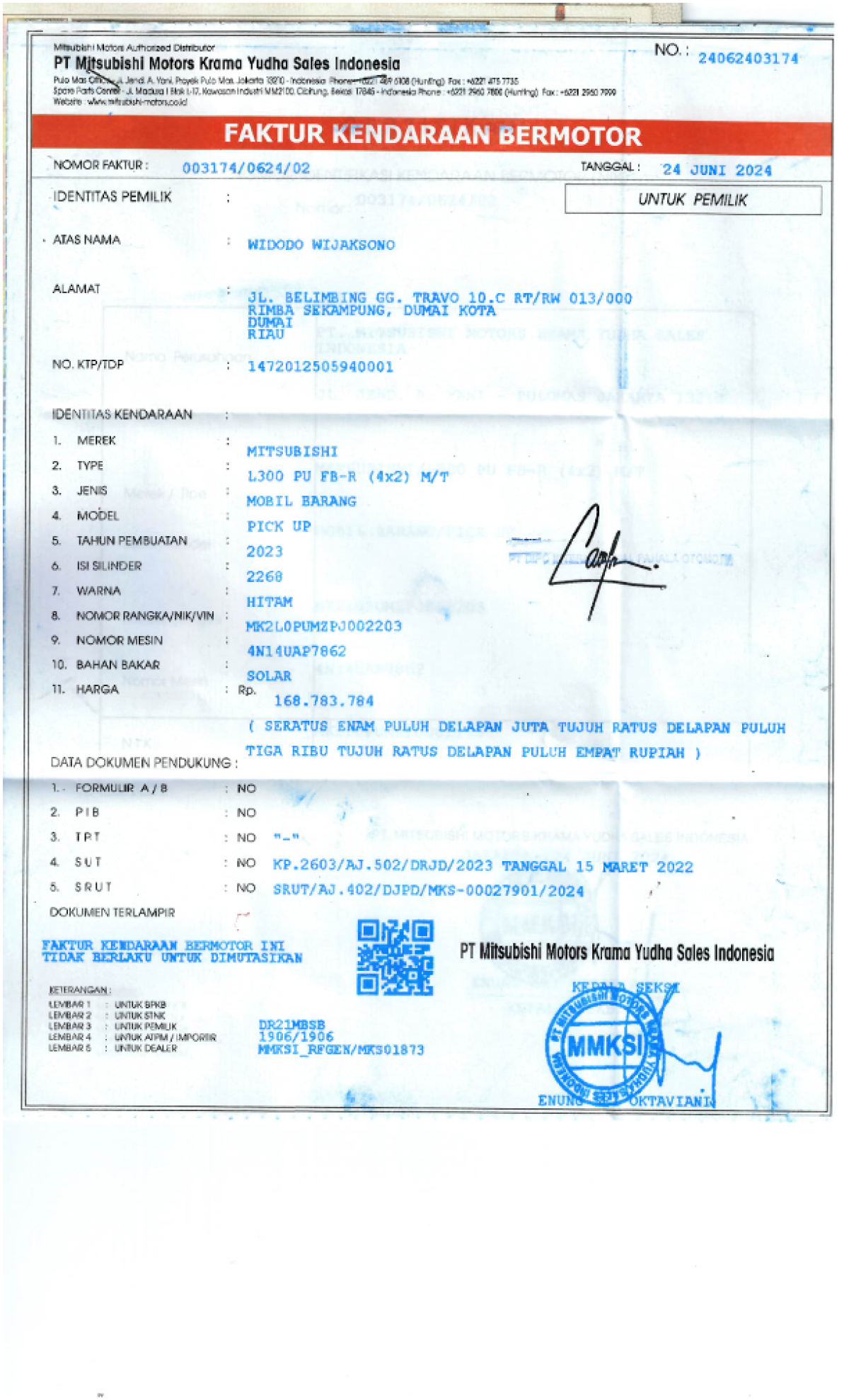 MITSUBISHI L300 PU FB-R (4X2)