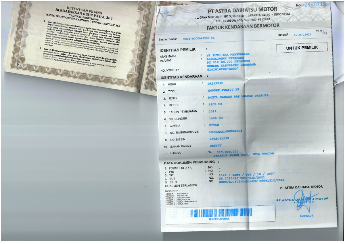 DAIHATSU  GRAN MAX  PICK-UP