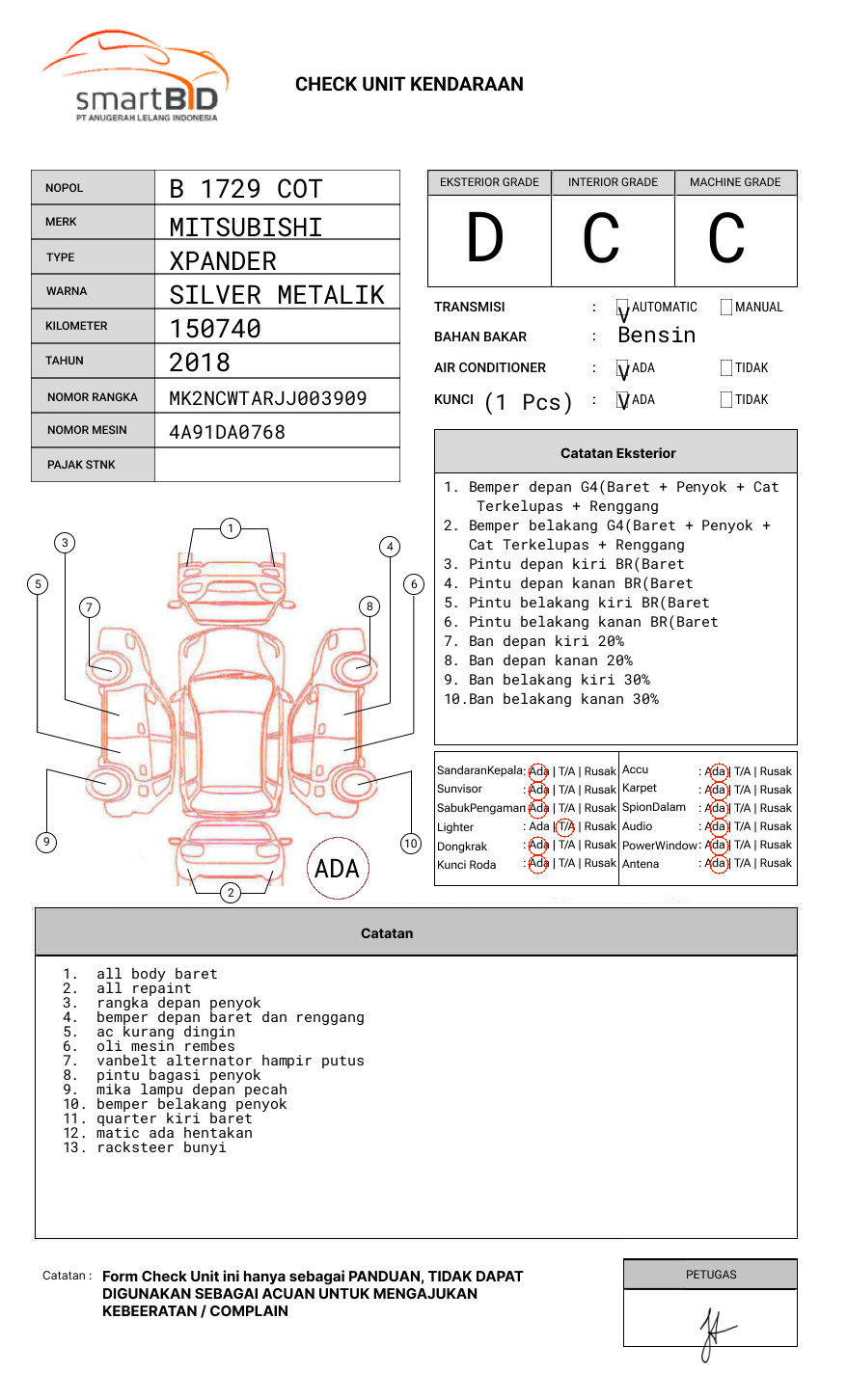 MITSUBISHI XPANDER 1.5L ULTIMATE