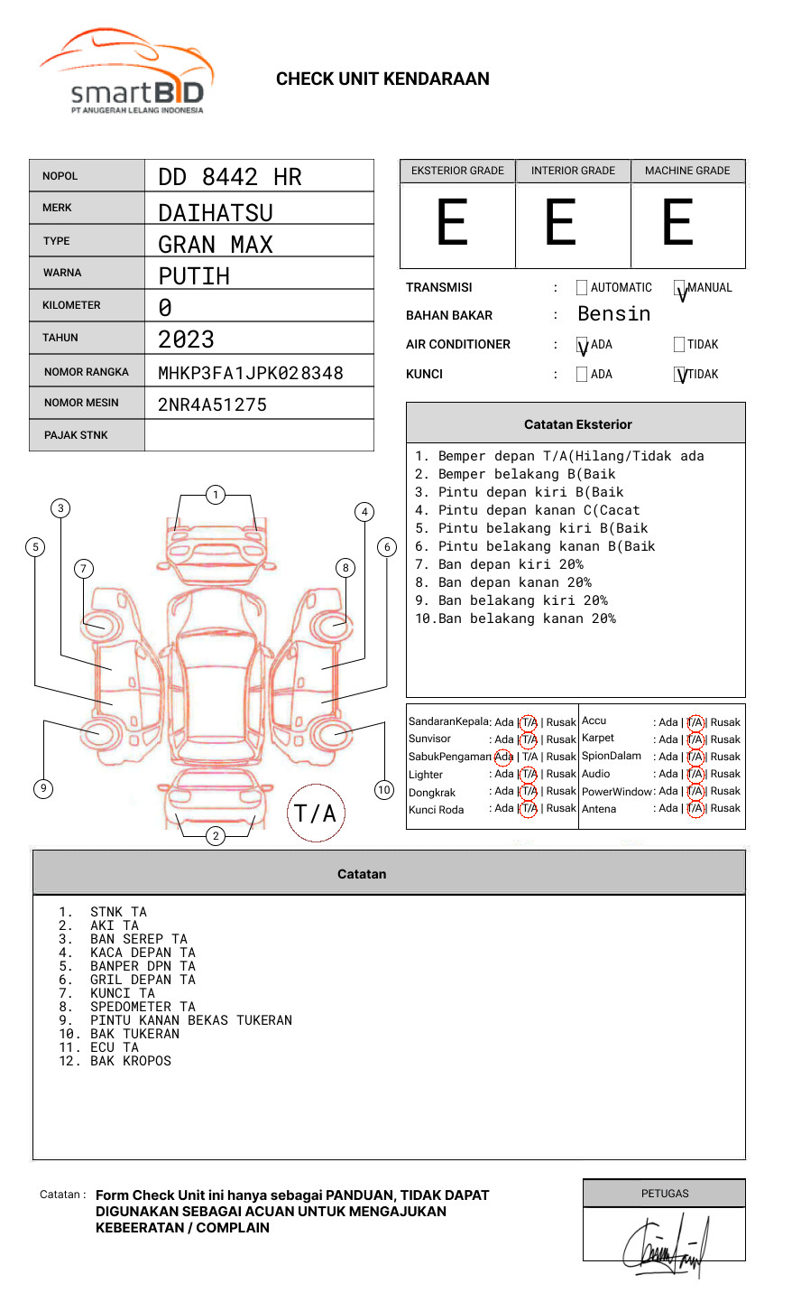 DAIHATSU  GRAN MAX  PICK-UP