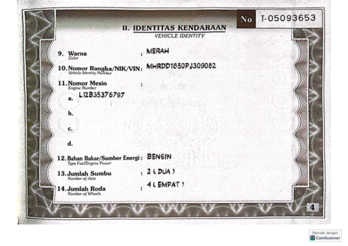 HONDA BRIO SATYA 1.2 E