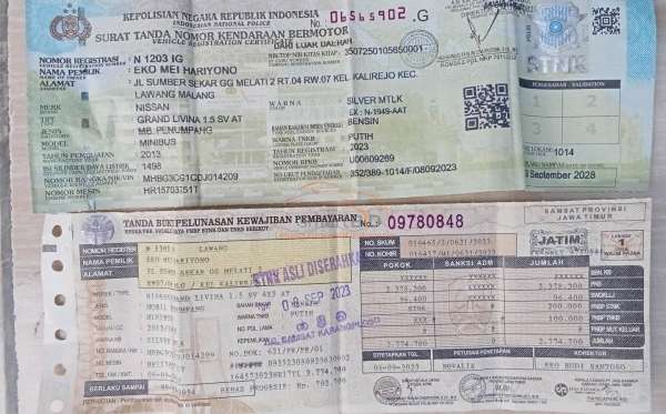 NISSAN GRAND LIVINA 1.5 SV