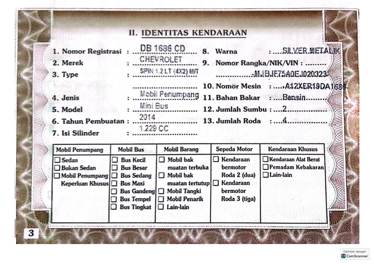 CHEVROLET SPIN 1.2 LT