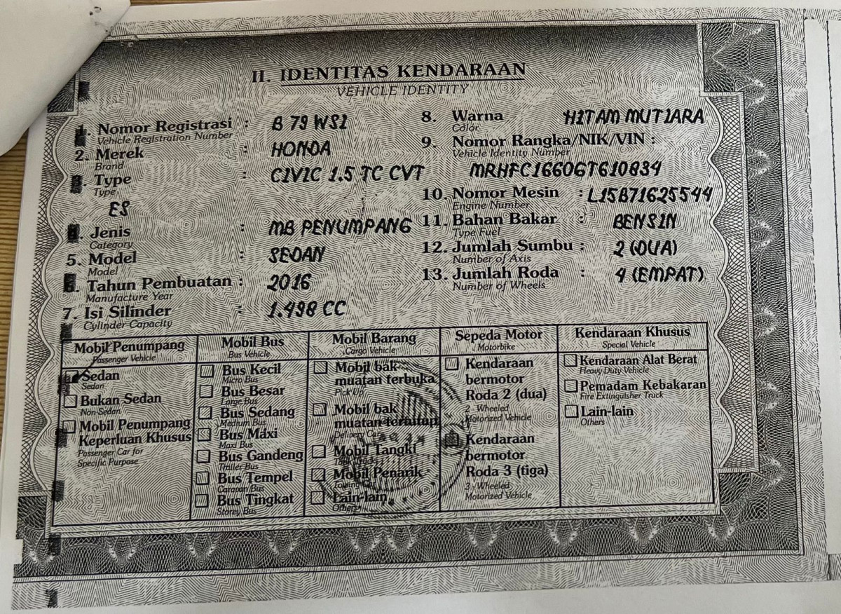 HONDA  CIVIC  1.5 TC