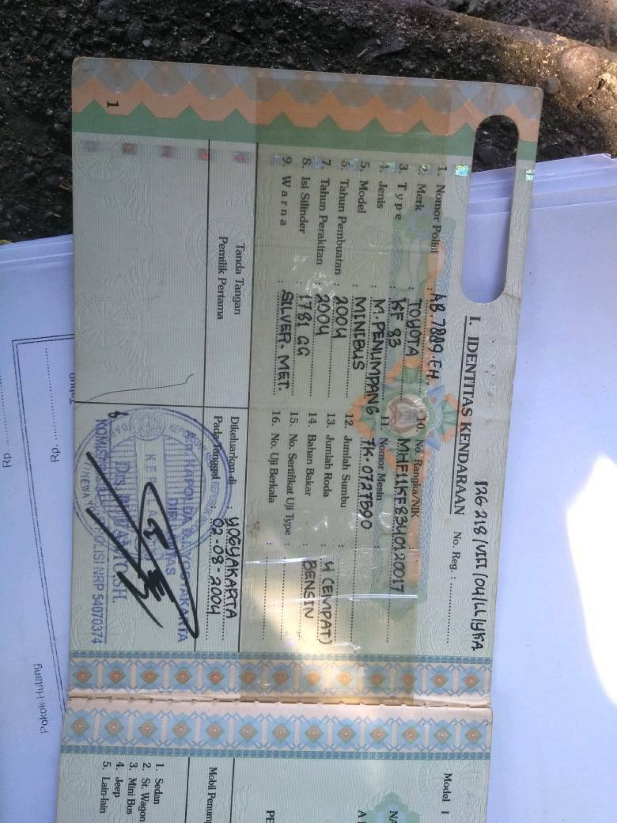 TOYOTA  KIJANG  KF83