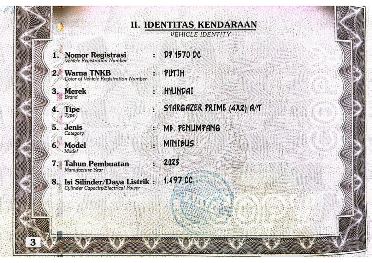 HYUNDAI STARGAZER  PRIME 1.5