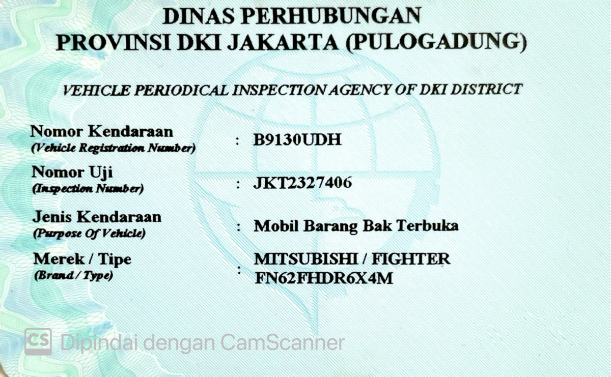 MITSUBISHI FN 62 F HD 6X4 DUMP