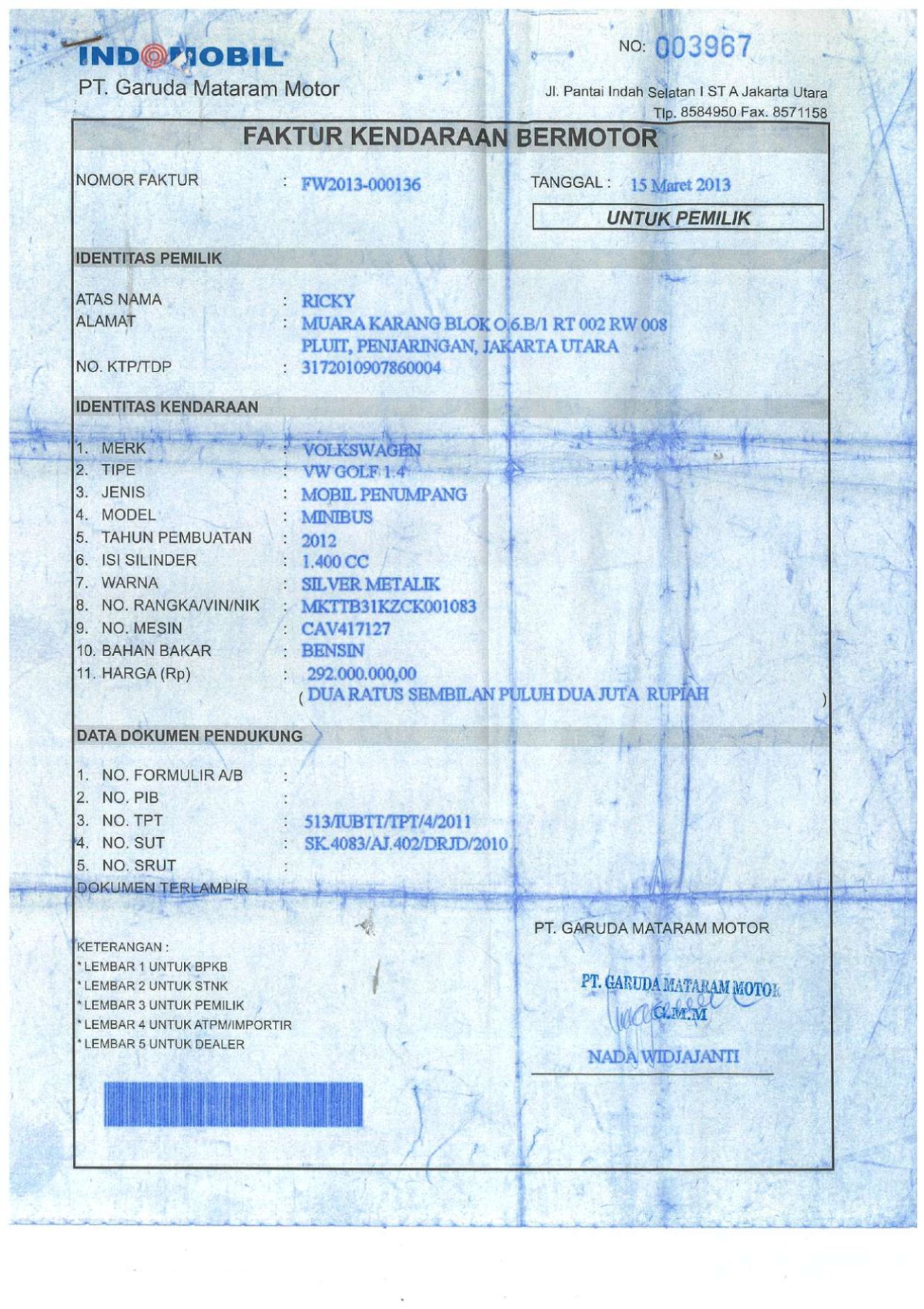 VOLKSWAGEN VW GOLF 1.4