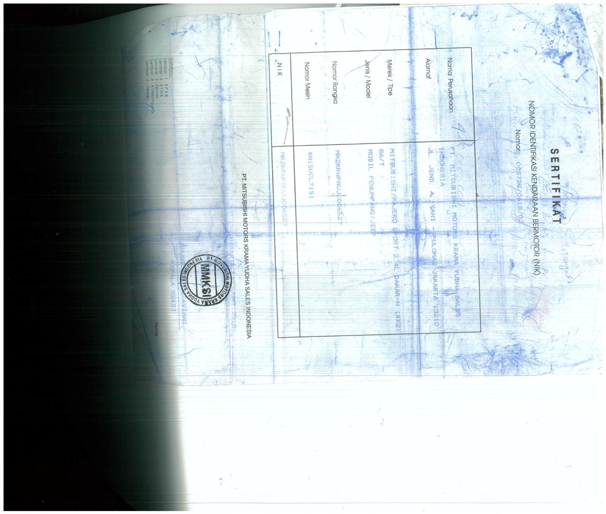 MITSUBISHI PAJERO SPORT 2.4L DAKAR-H (4X2)