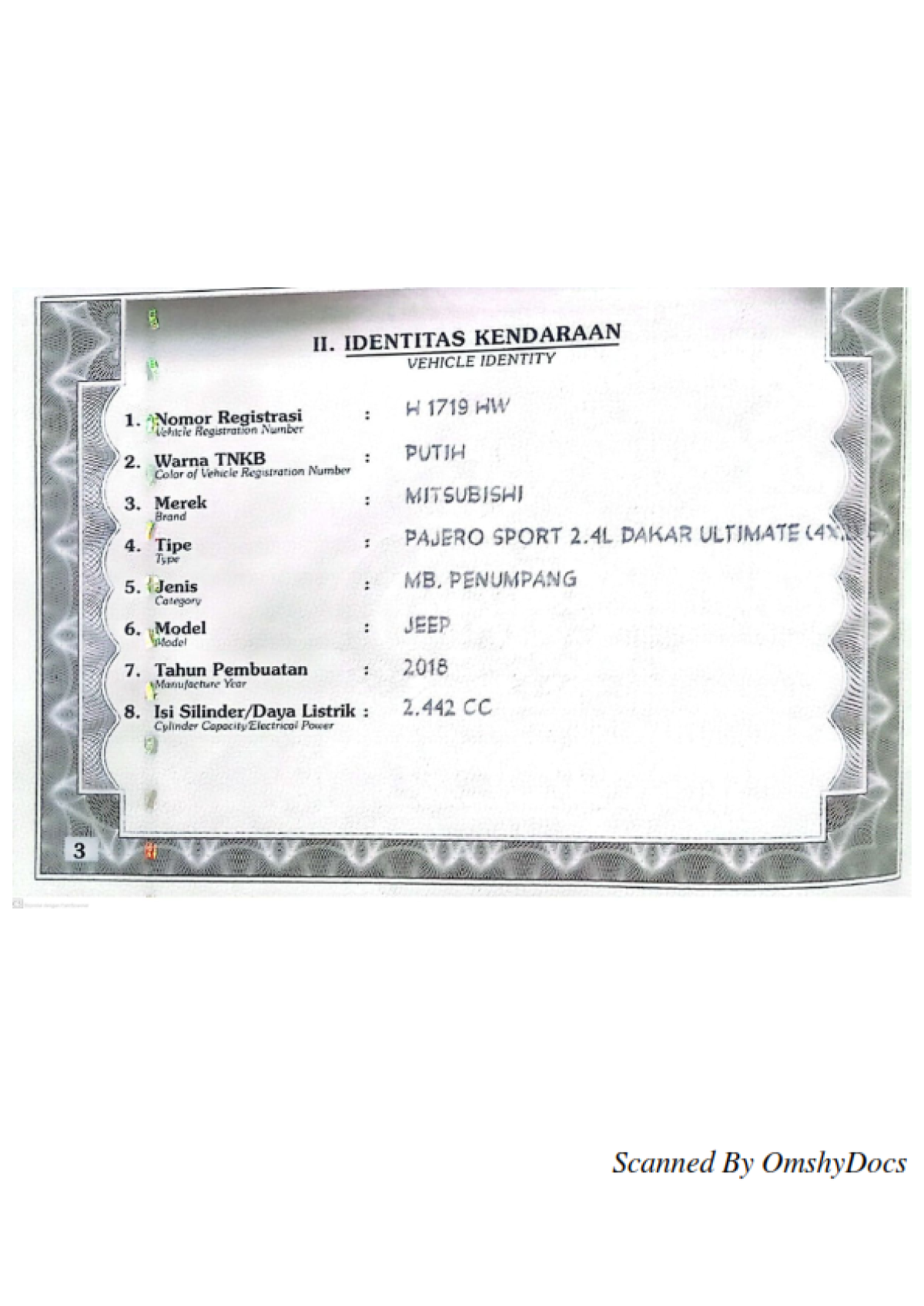 MITSUBISHI  PAJERO  SPORT DAKAR 2.4 (4x2) AT