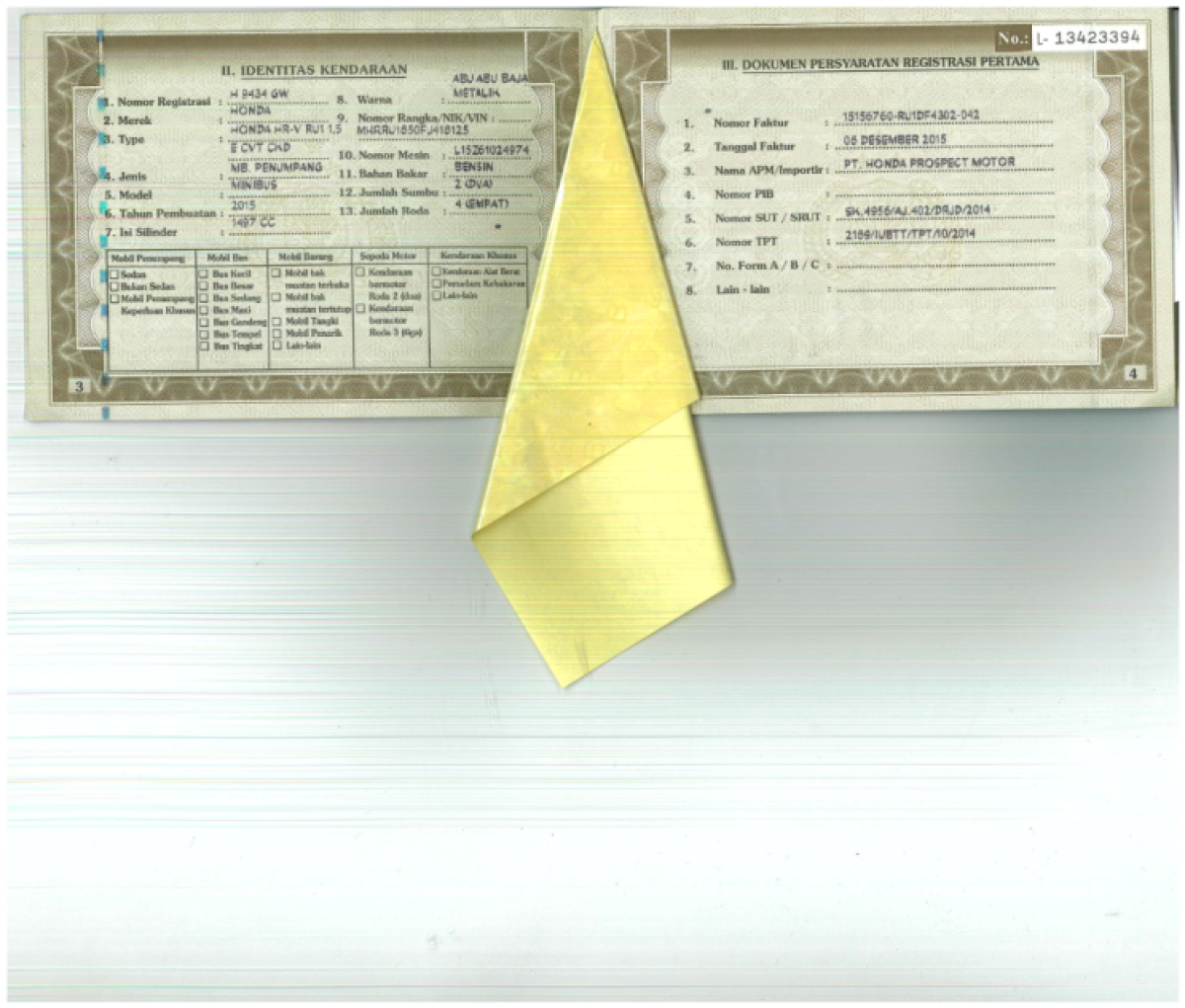 HONDA  HRV  RU1 1.5 E CVT