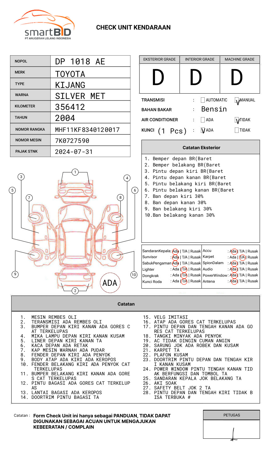 TOYOTA  KIJANG  KF83