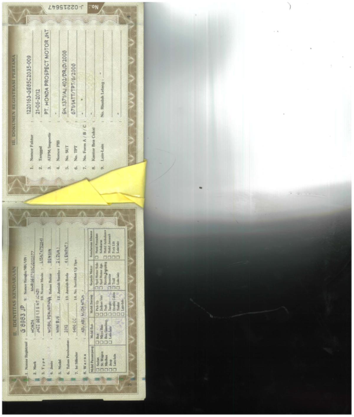 HONDA JAZZ GE8 1.5 E