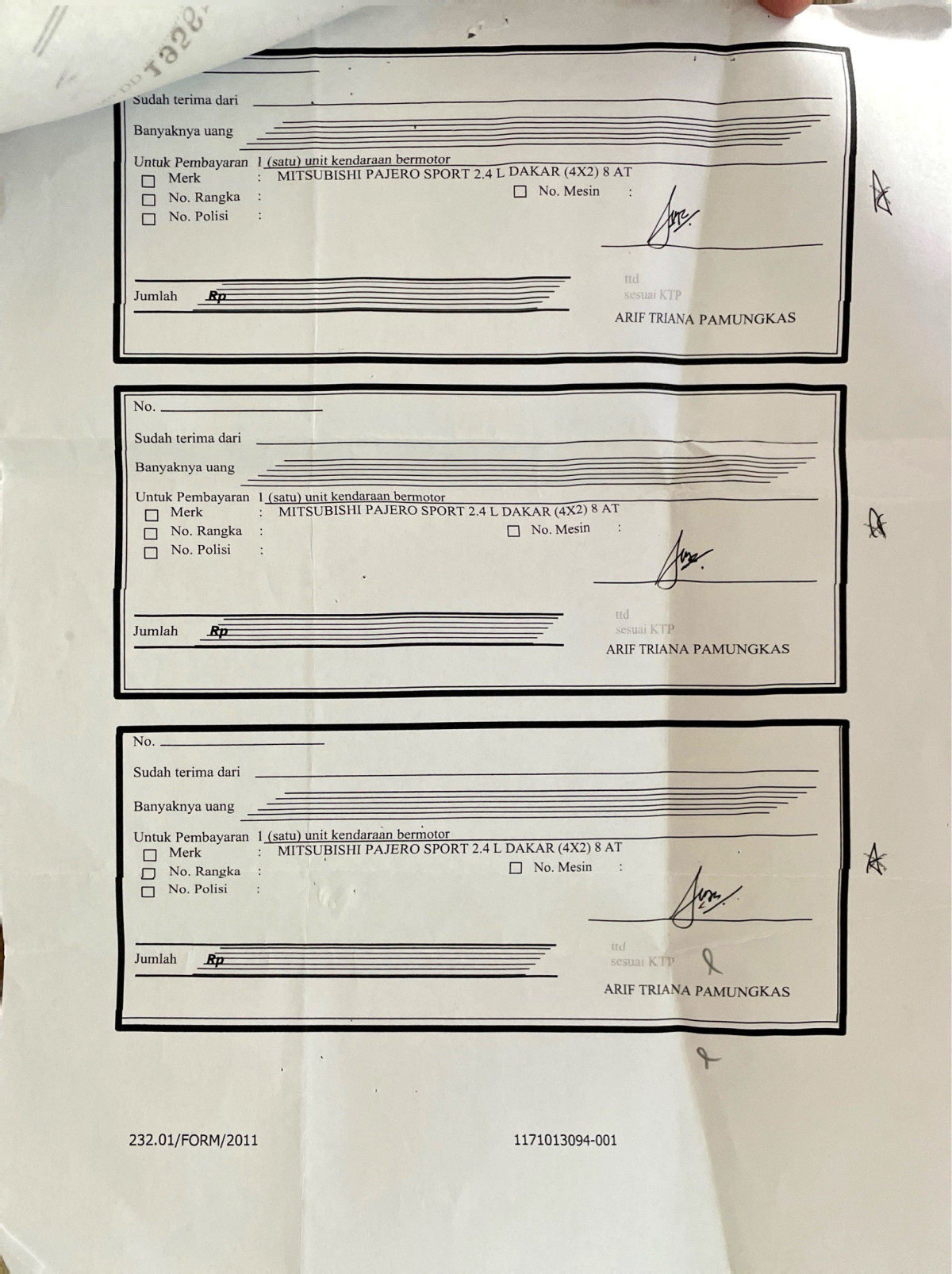 MITSUBISHI  PAJERO  SPORT 2.4L DAKAR-L (4X2)