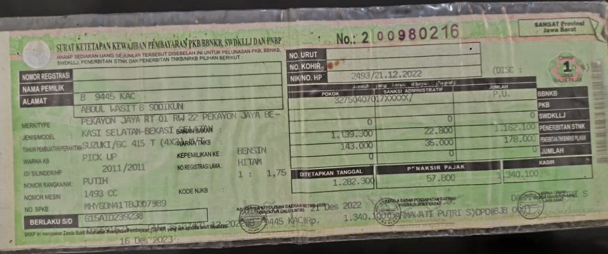 SUZUKI  MEGA CARRY  PU