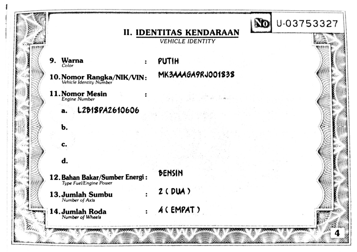 WULING  CONFERO  1.5 DB MY (4X2)
