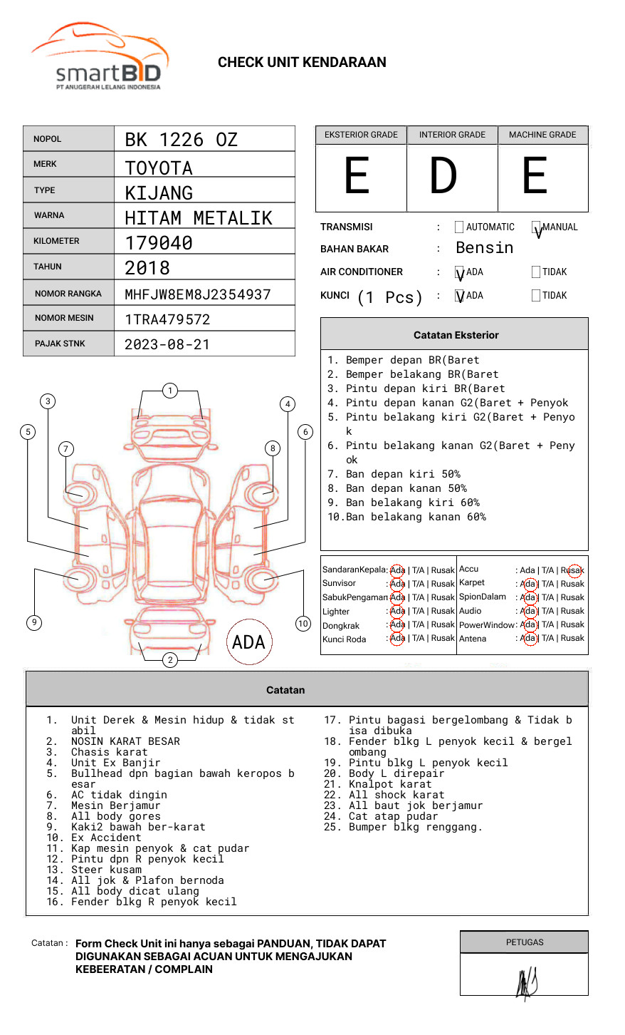 TOYOTA KIJANG INNOVA G