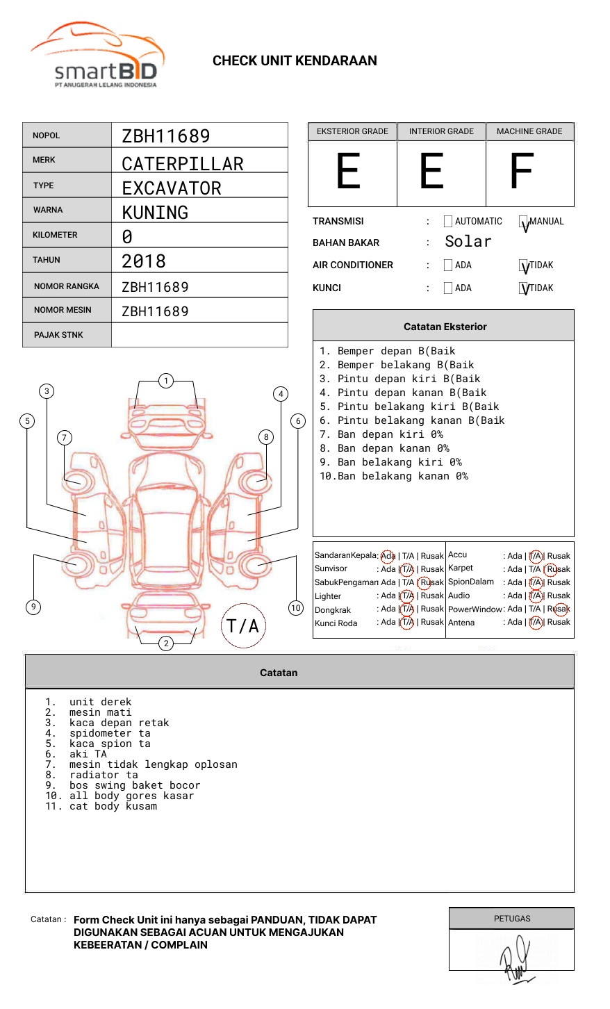 CATERPILLAR EXCAVATOR