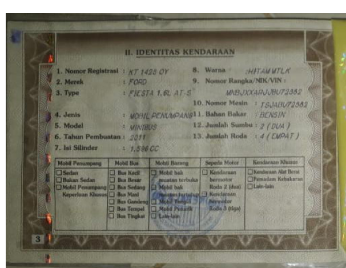 FORD FIESTA1.6L AT S