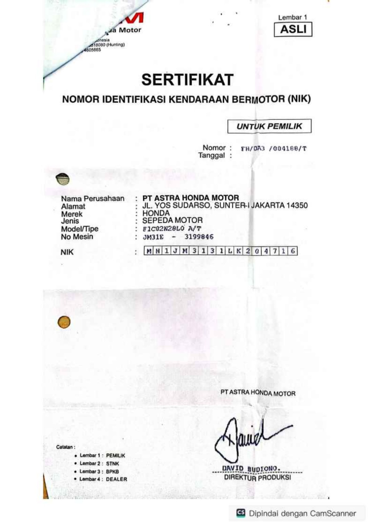 HONDA SCOOPY STYLISH