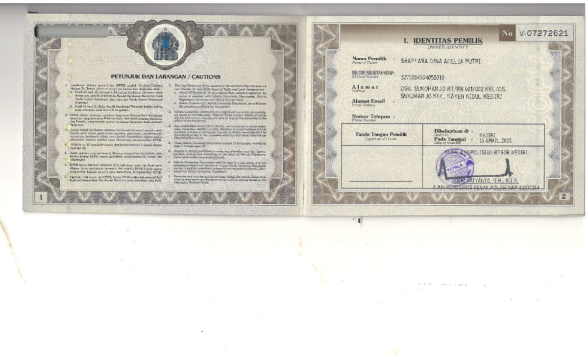 HONDA SCOOPY PRESTIGE