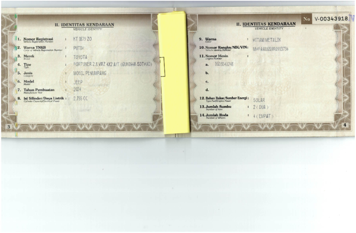 TOYOTA  FORTUNER  2.8 VRZ