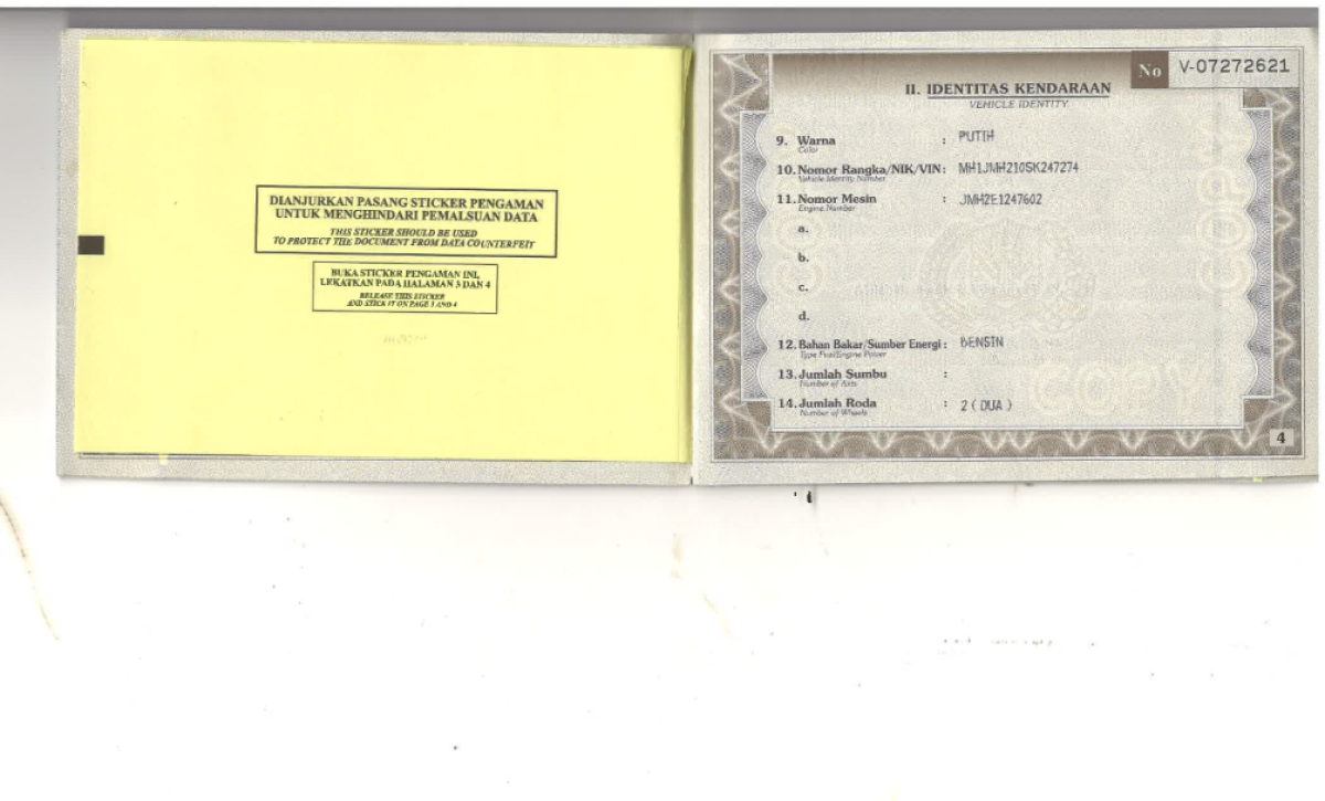 HONDA SCOOPY PRESTIGE