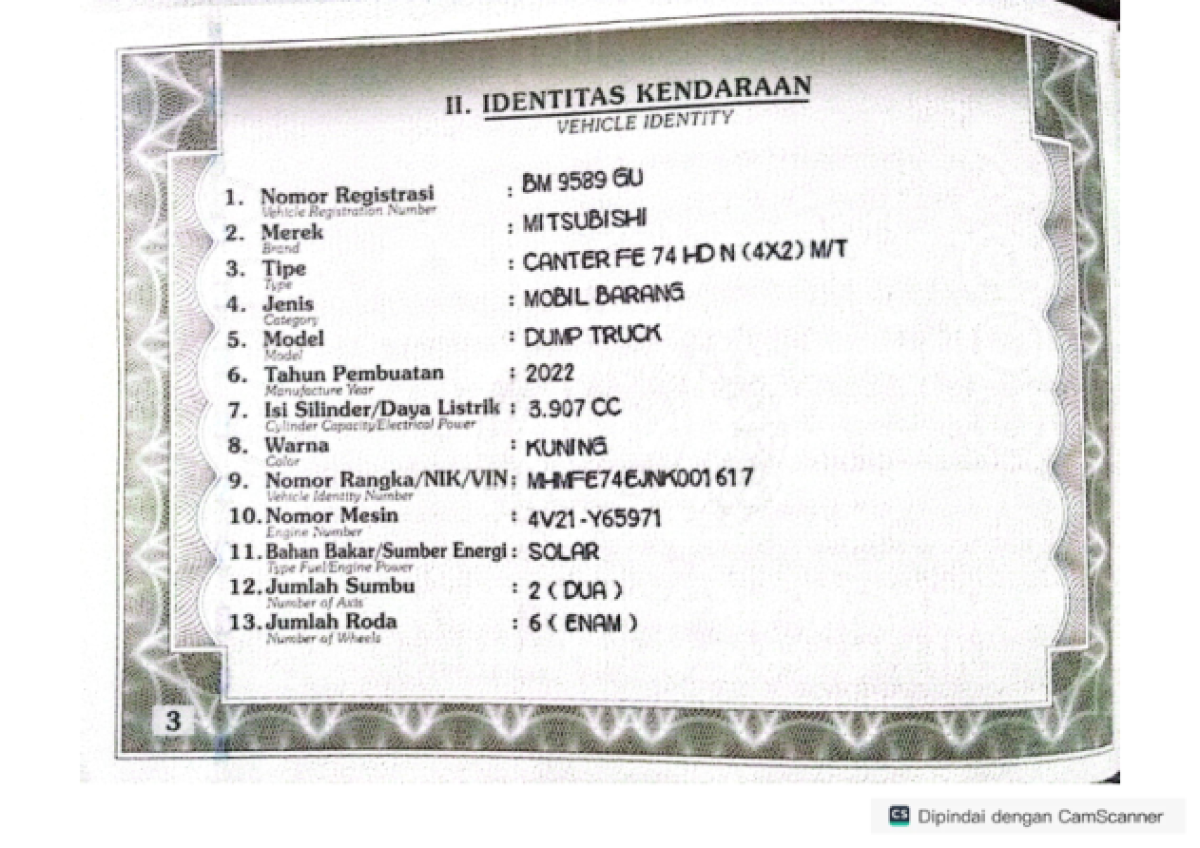 MITSUBISHI  FE  74 HD