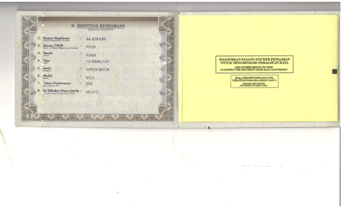 HONDA SCOOPY PRESTIGE