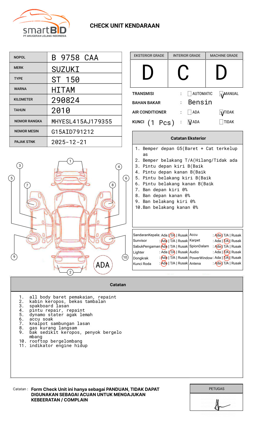 SUZUKI FUTURA ST 150