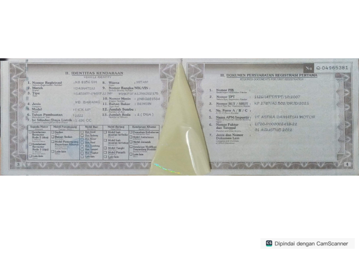 DAIHATSU  GRAN MAX  PICK-UP