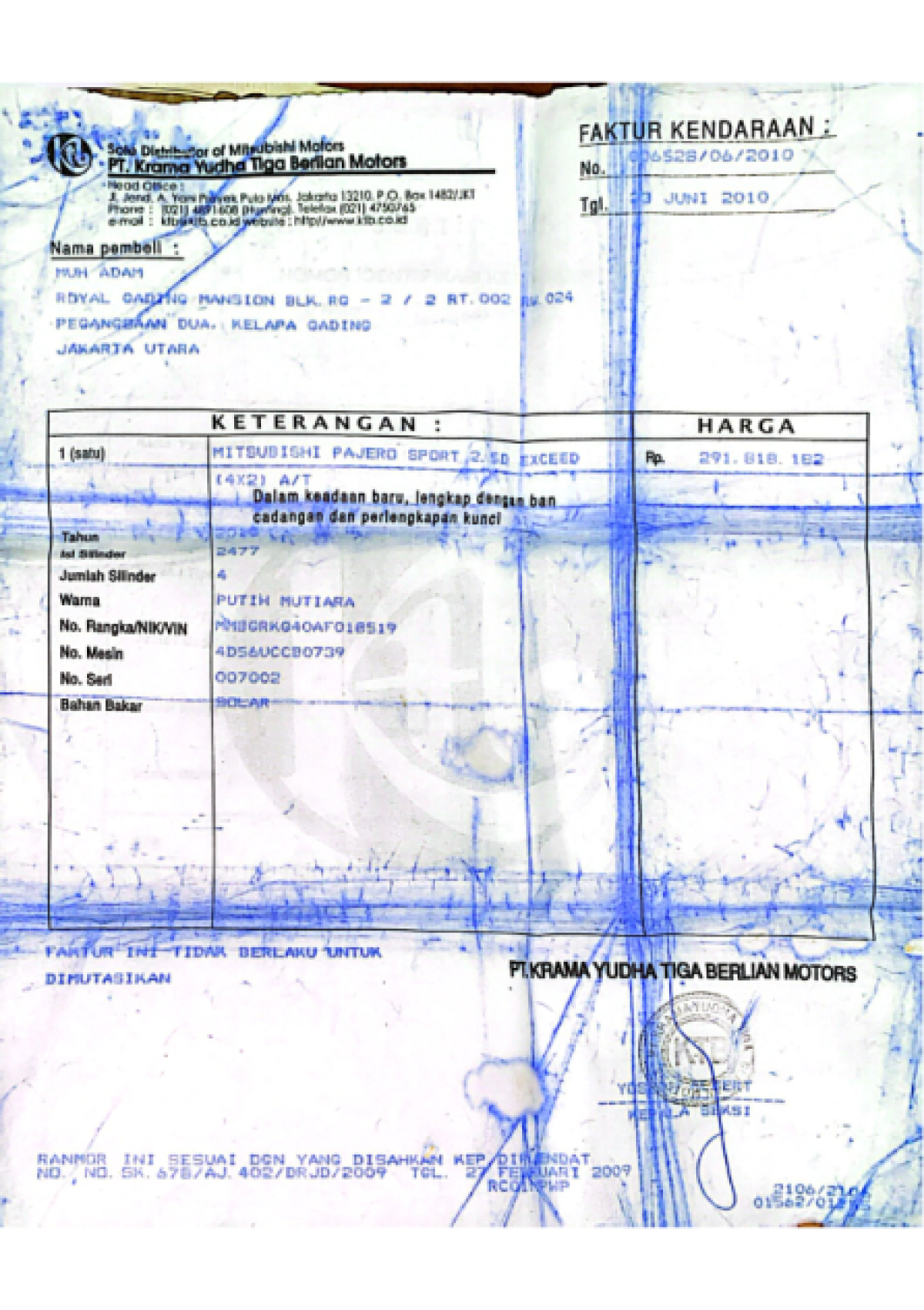 MITSUBISHI PAJERO SPORT