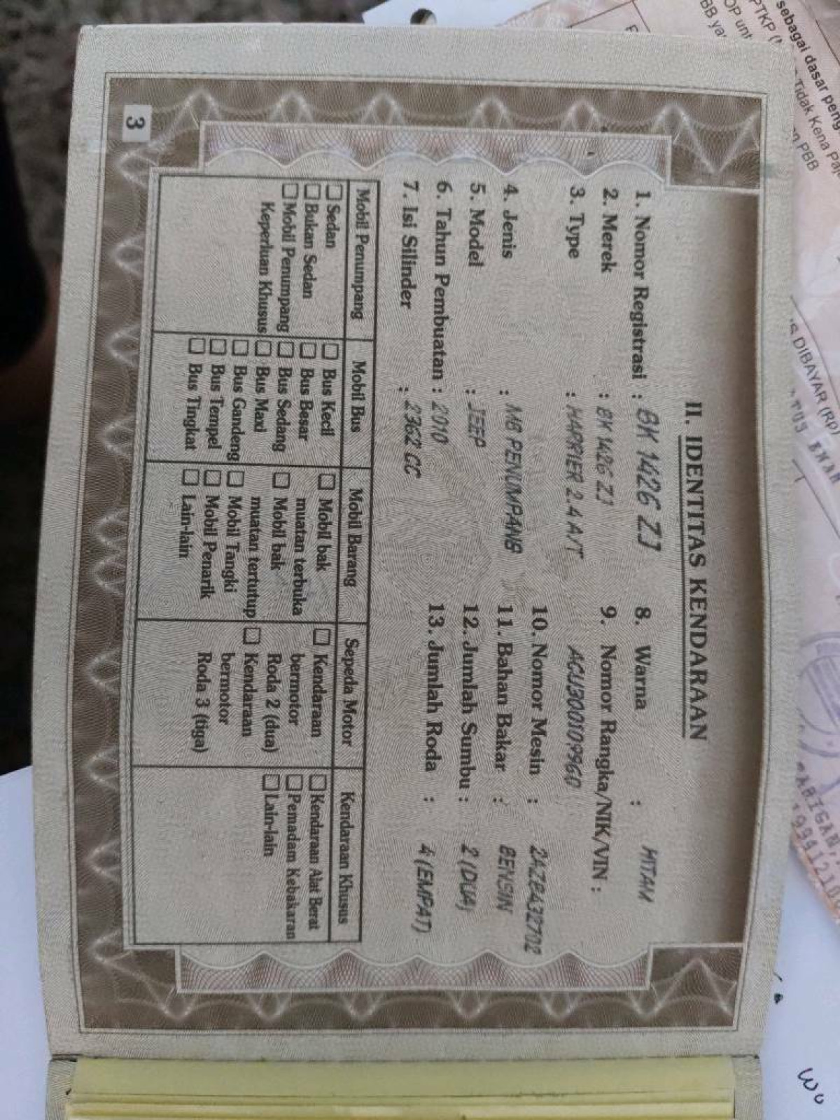 TOYOTA  HARRIER  2.4