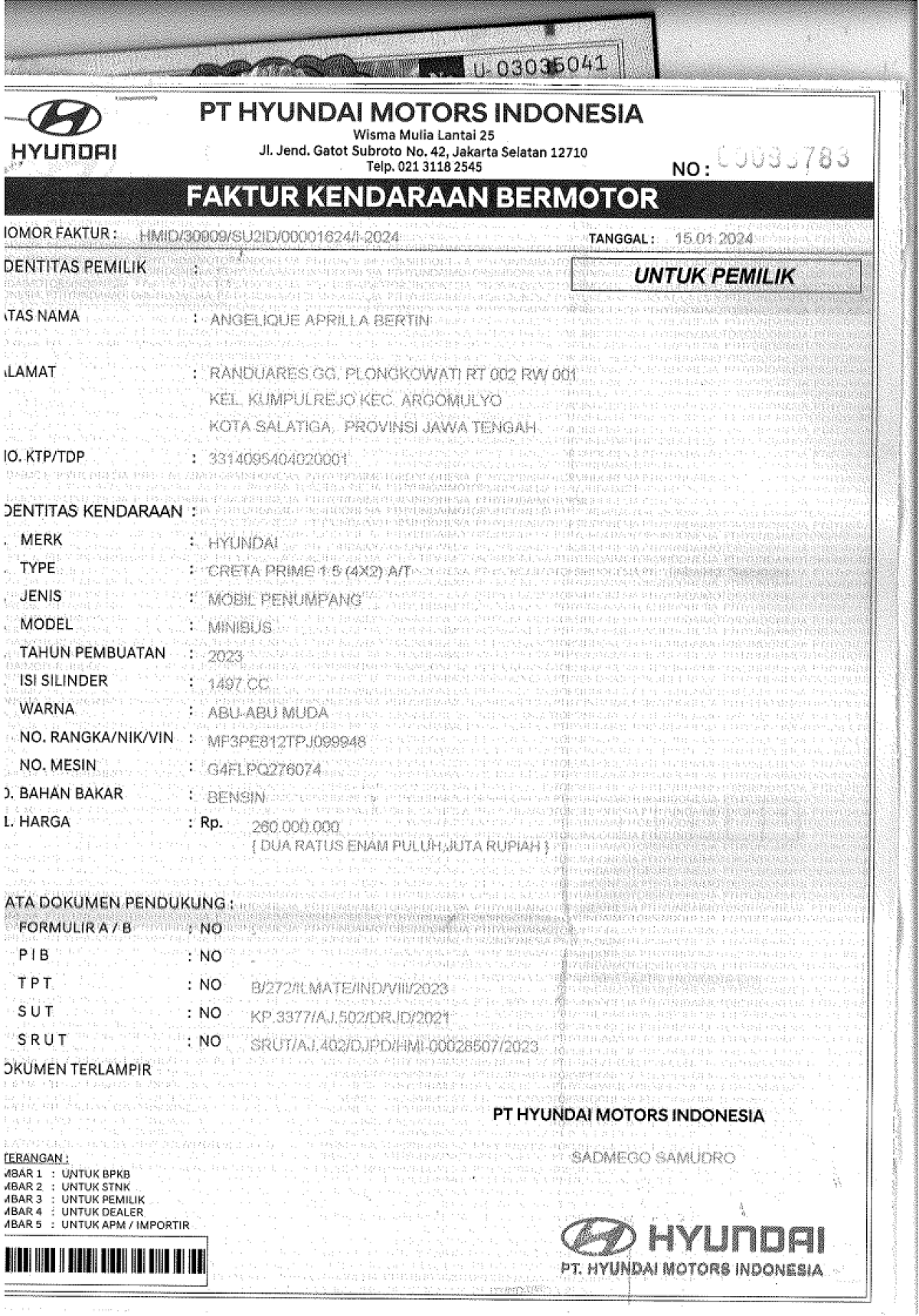 HYUNDAI CRETA PRIME AT