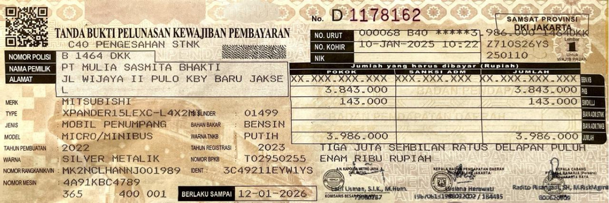 MITSUBISHI XPANDER 1.5L EXCEED