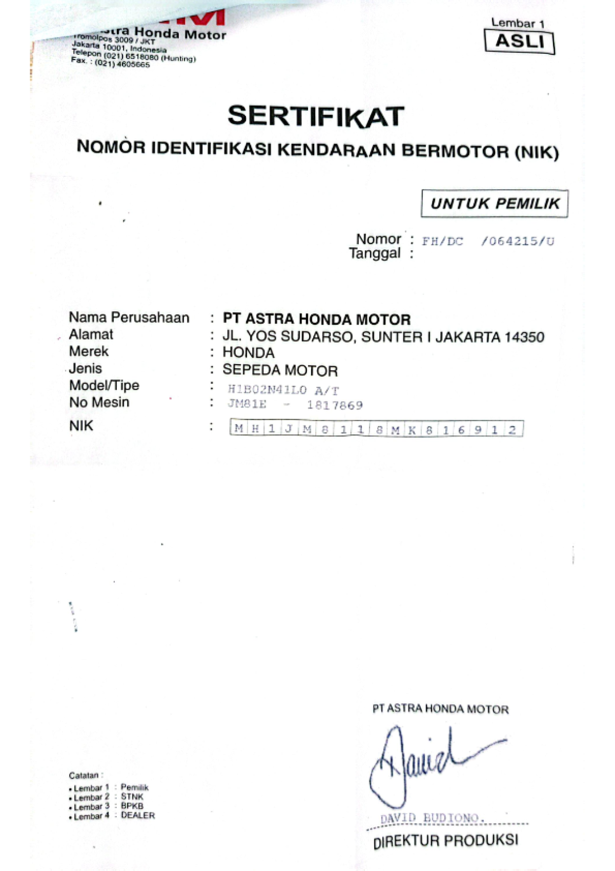 HONDA BEAT CBS FI CW