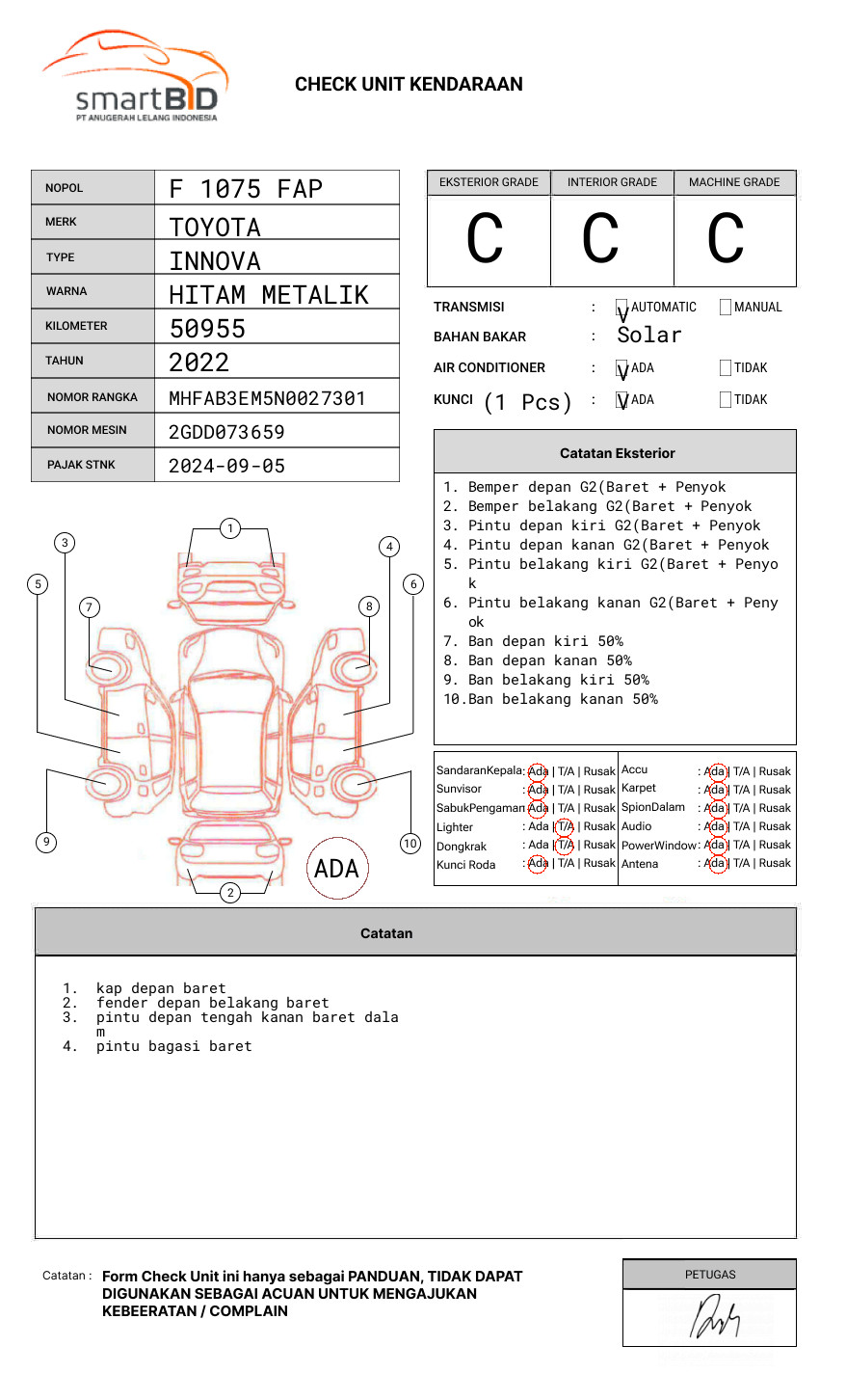 TOYOTA INNOVA VENTURER