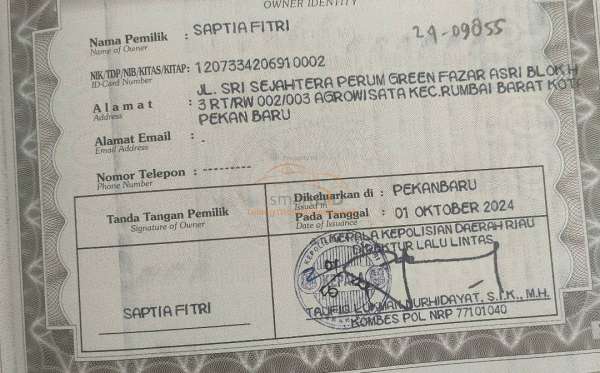 HONDA BEAT CBS FI CW ISS