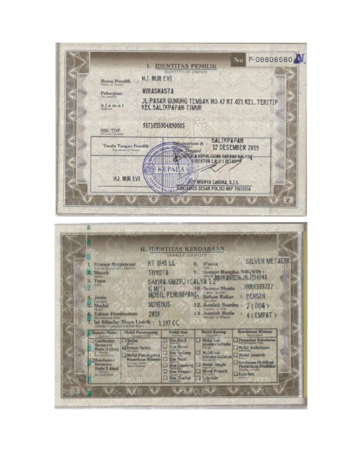 TOYOTA  CALYA  1.2 G M/T