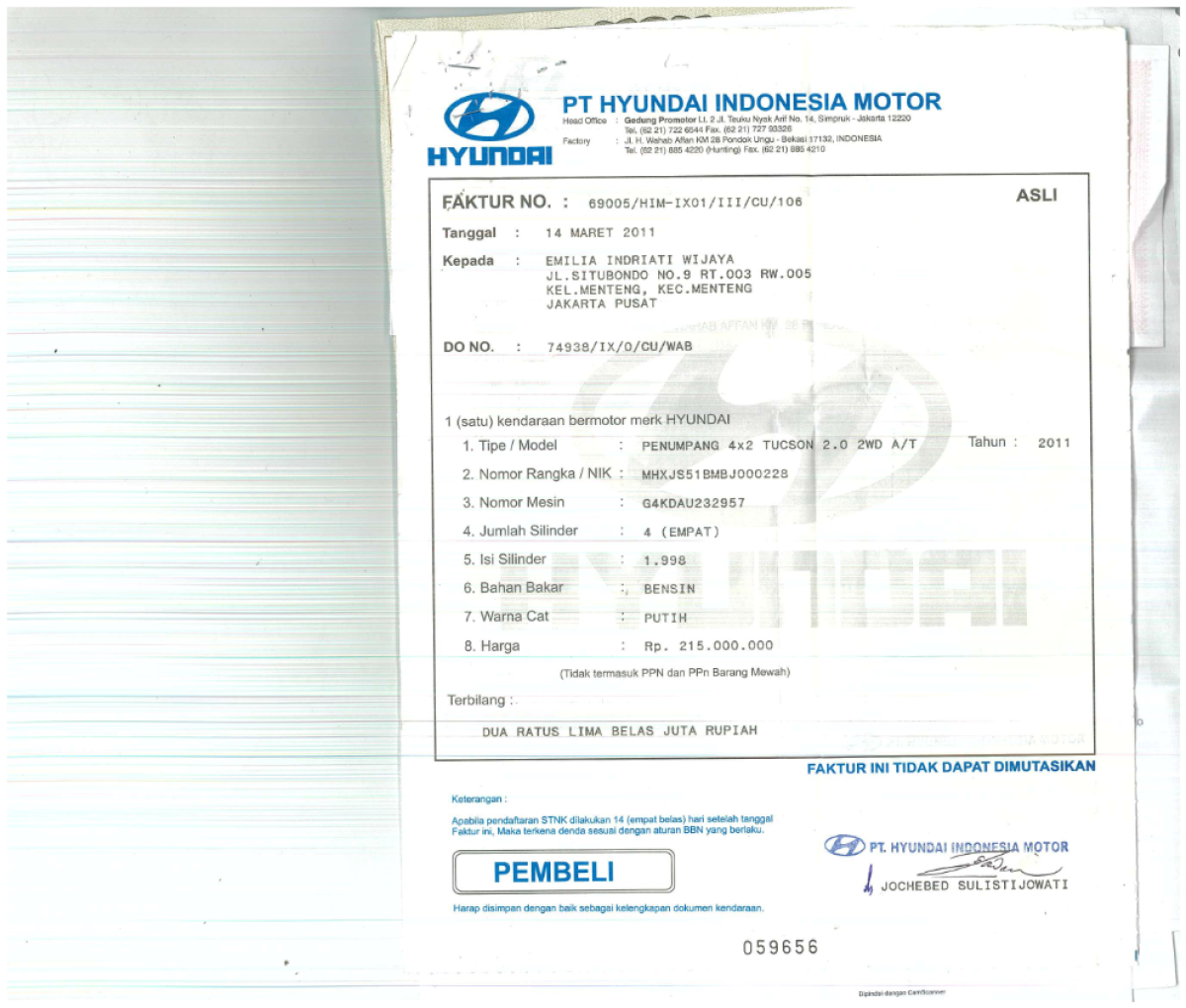 HYUNDAI TUCSON 2.0 2WD