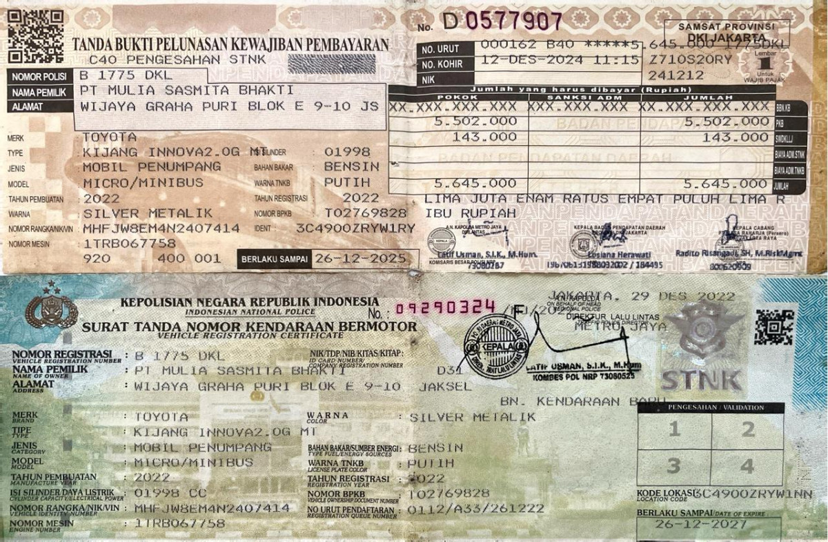 TOYOTA KIJANG INNOVA G